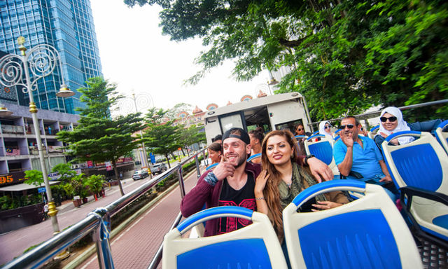 Thành phố ánh sáng Kuala Lumpur: Tour xe buýt đêm