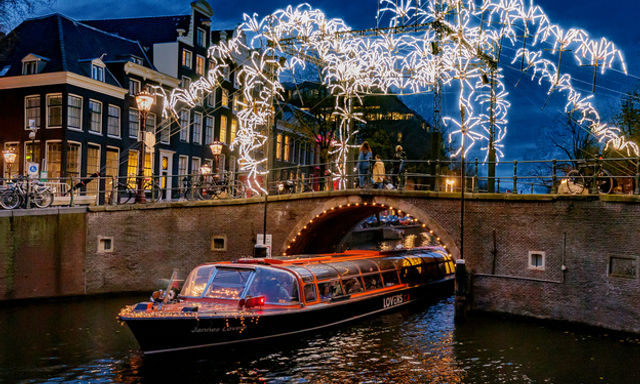 Du thuyền Lễ hội ánh sáng Amsterdam