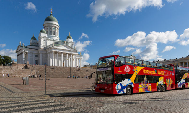 Vé Tham Quan Thành Phố Helsinki Hop-On, Hop-Off + Vé Vào Nhà Thờ Temppeliaukio