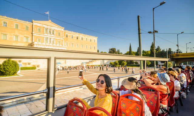 Tham quan thành phố Athens Hop-On, Hop-Off + Acropolis & Parthenon Tour