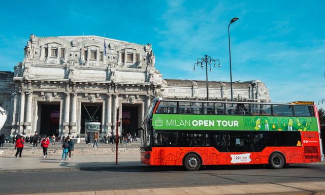 Milan Open Tour Hop-On, Hop-Off Bus
