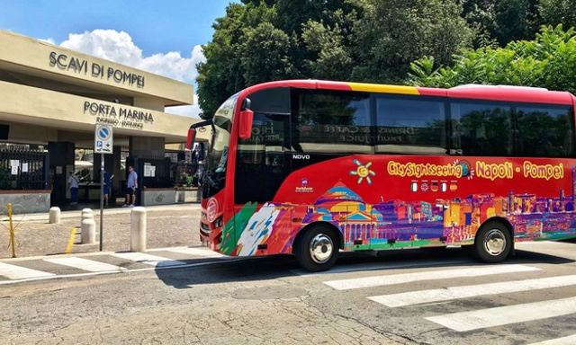 Tham quan thành phố Naples Xe buýt Hop-on, Hop-off & Shuttle đến Pompeii