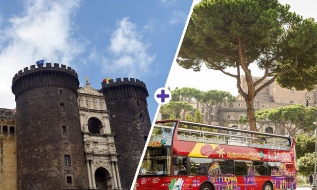 Tham quan thành phố Rome Hop-on, Hop-off với Naples & Pompeii Tour