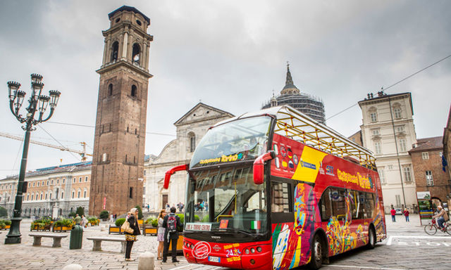 La Venaria Reale and City Sightseeing Turin Hop-On, Hop-Off Tour