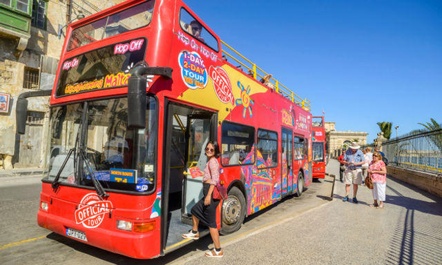 City Sightseeing Hop-On Hop-Off Malta 1 Day Bus Tour