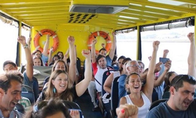 HIPPOtrip Lisbon: Amphibious Bus and Boat Tour