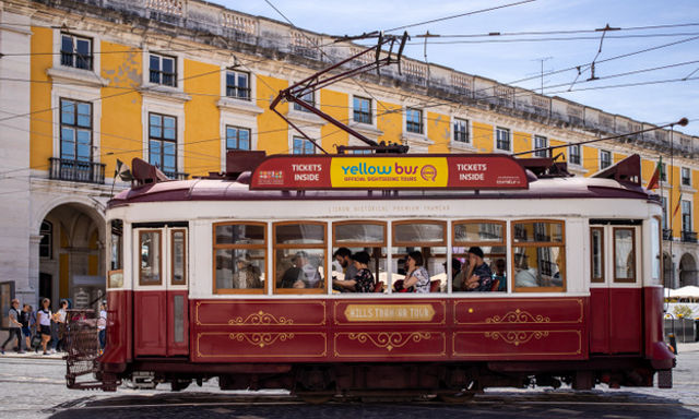 Yellow Bus Lisbon Hills Tramcar & Optional Upgrades