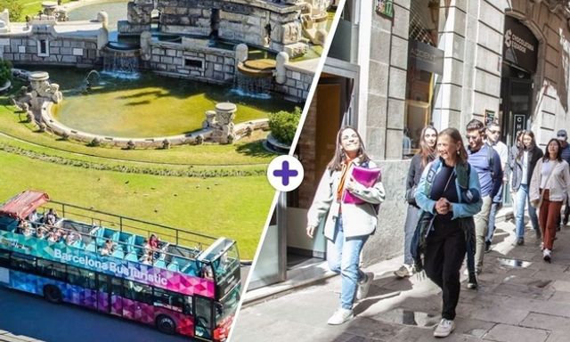 Tour đi bộ Hop-On, Hop-Off + Picasso của Barcelona Bus Turistic kèm Vé vào Bảo tàng