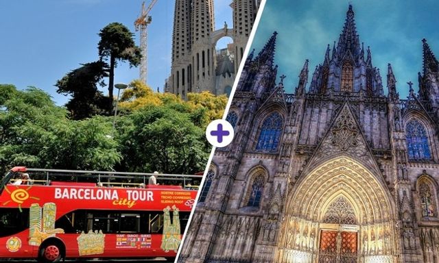 Tour tham quan thành phố Barcelona Hop-on, Hop-off và đi bộ tham quan khu phố Gothic