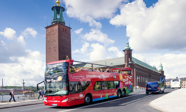 Red Sightseeing Stockholm: Hop-On, Hop-Off Bus and Boat Tour