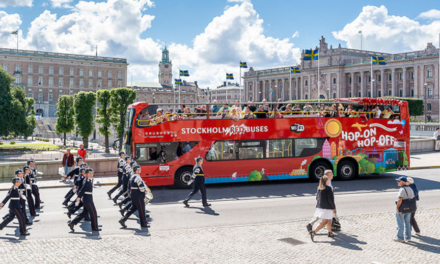Red Sightseeing Stockholm: Hop-On, Hop-Off Bus Tour