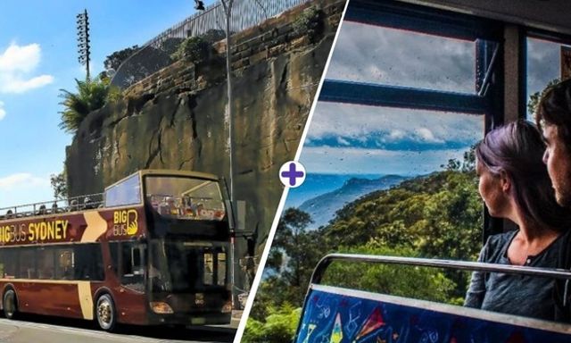 Combo hai vé Hop-On, Hop-Off - Big Bus & Blue Mountains Explorer
