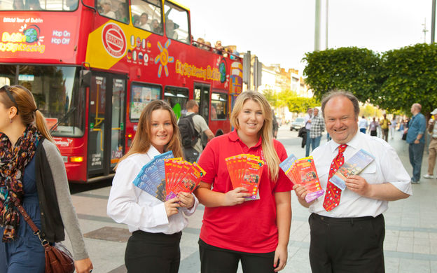 Tham quan thành phố Dublin Hop-On Hop-Off Tour & River Cruise