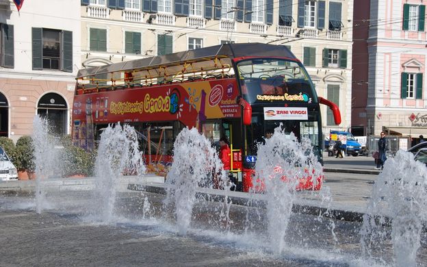 City Sightseeing Genoa Hop-on, Hop-off & Portofino Sightseeing Tour