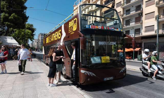 Big Bus Athens Hop-On, Hop-Off Bus + Acropolis Ticket