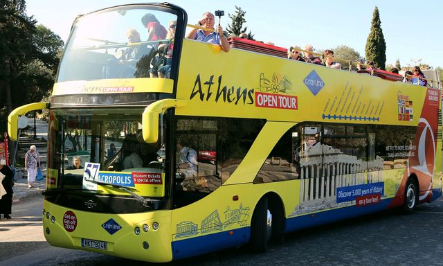 Athens Open Tour Hop-On, Hop-Off Bus + Acropolis Ticket