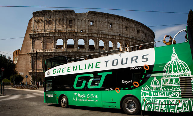 GreenLine Rome: Hop-On, Hop-Off Bus Tour