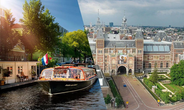 Amsterdam Canal Cruise & Rijksmuseum ticket