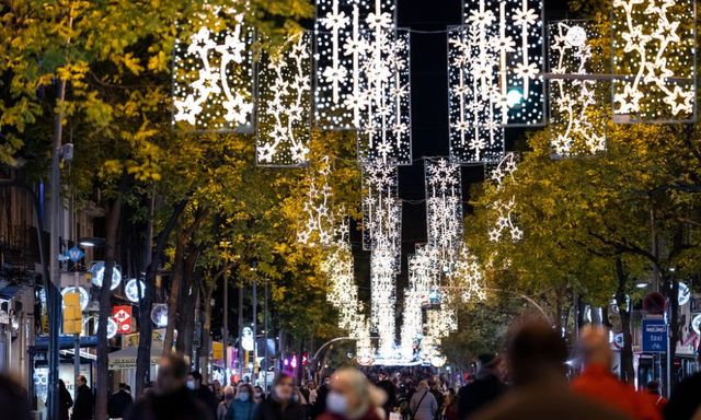 Christmas Lights in Barcelona
