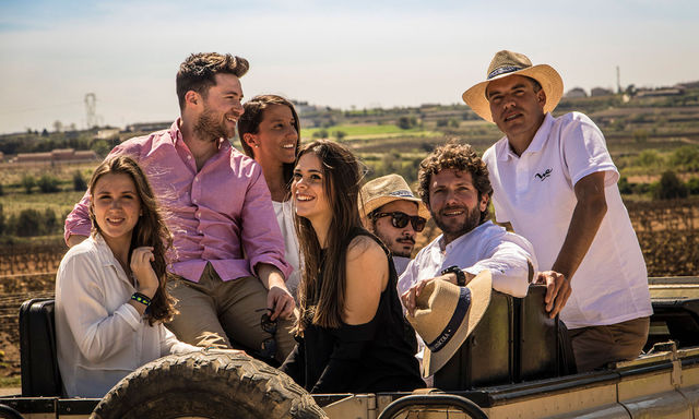 Wine & Cava with Tapas & 4WD Vineyards Experience, from Barcelona