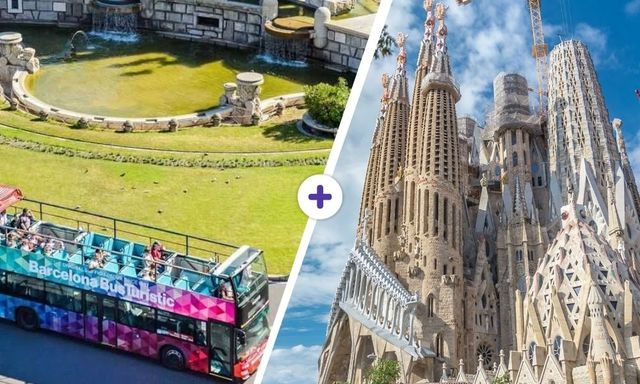 Barcelona Bus Turistic Hop-On, Hop-Off + Sagrada Familia Ticket