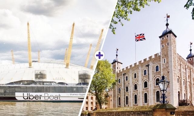 Uber Boat by Thames Clipper Hop-On, Hop-Off & Tower of London