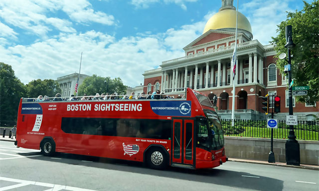 Boston Sightseeing Hop-On, Hop-Off Bus Tour