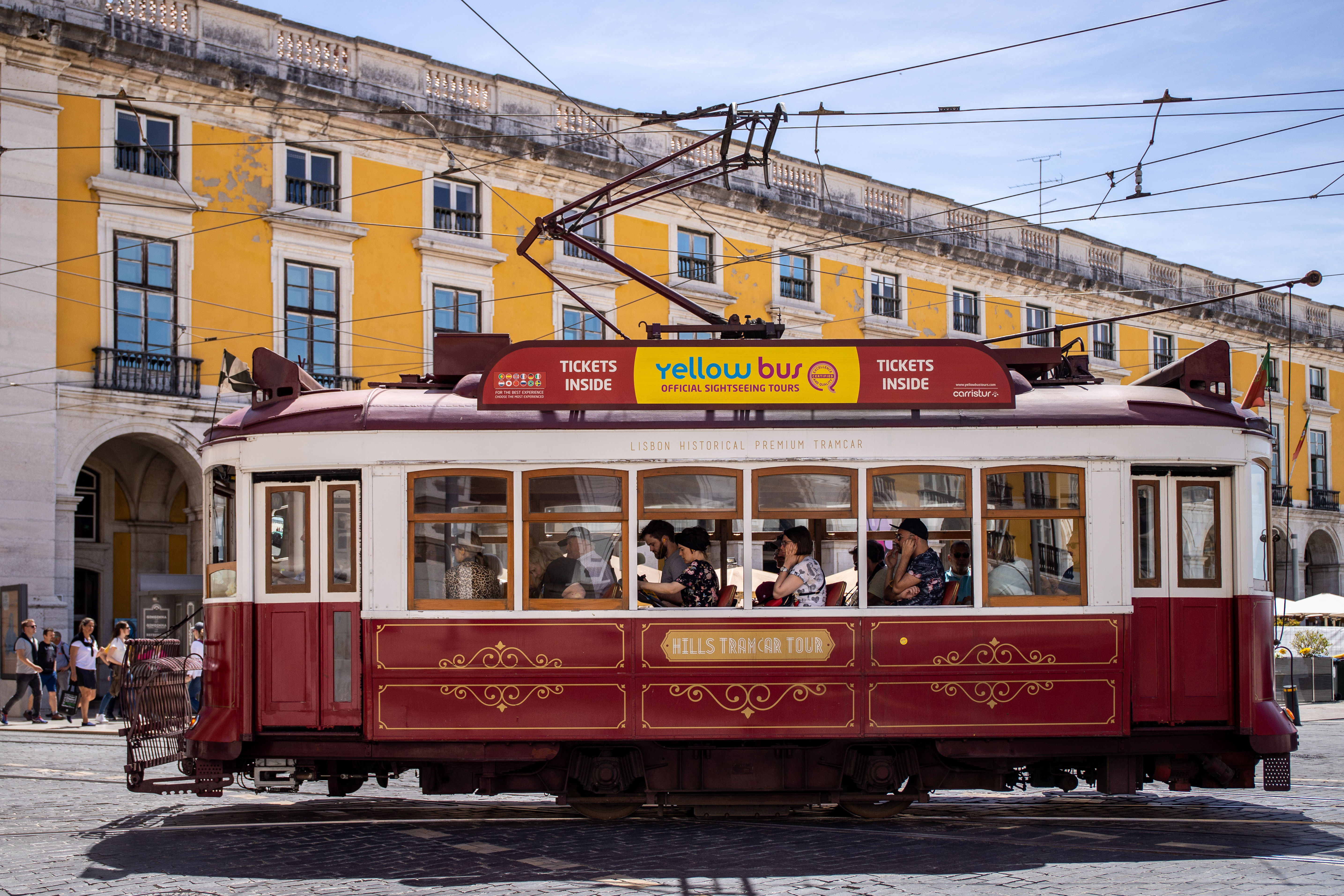 Yellow Bus Lisbon Hills Tramcar & Optional Upgrades